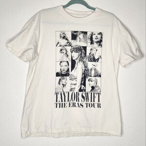 Taylor Swift Beige Eras Tour Tee M 2023